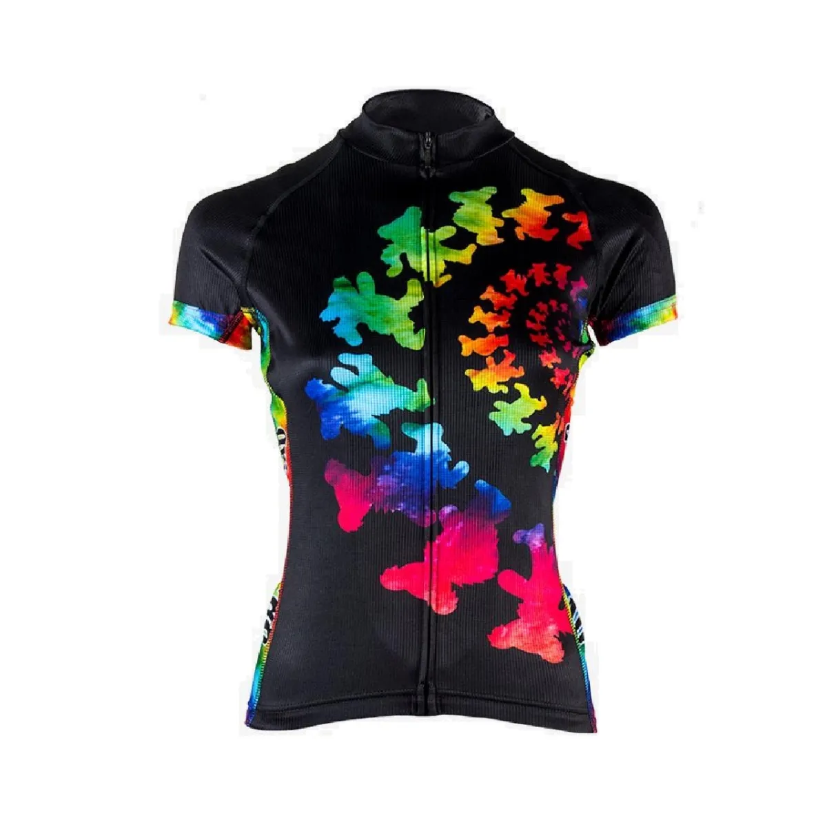 Primal Wear Grateful Dead Viola Women's Full Zip Evo Cycling Jersey / Viola Bicycle GDV1J45W_M