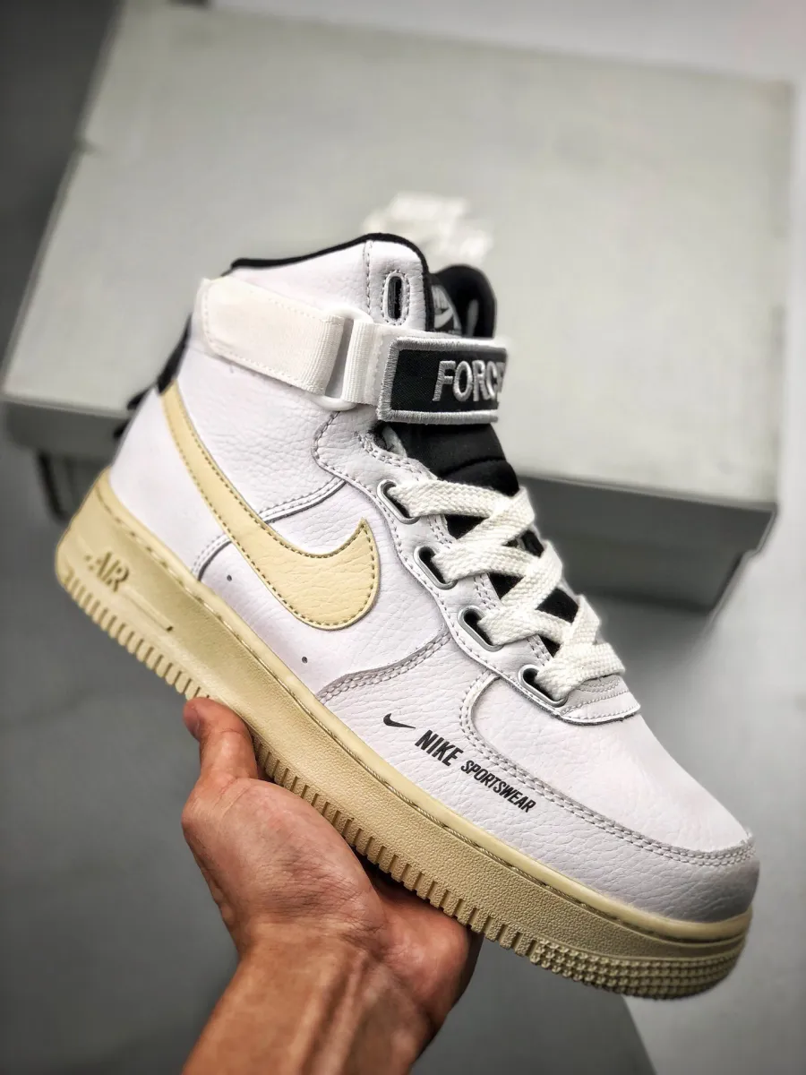 Nike Air Force 1 High Utility Womens AJ7311-100 - air force 1 white cream
