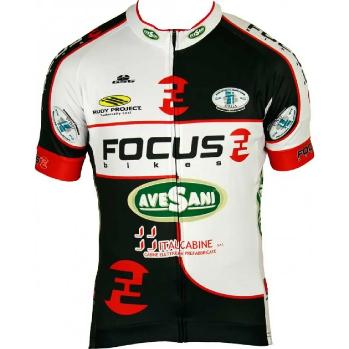 FOCUS ITALIA 2012 Giessegi Radsport-Profi-Team - Short Sleeve Jersey