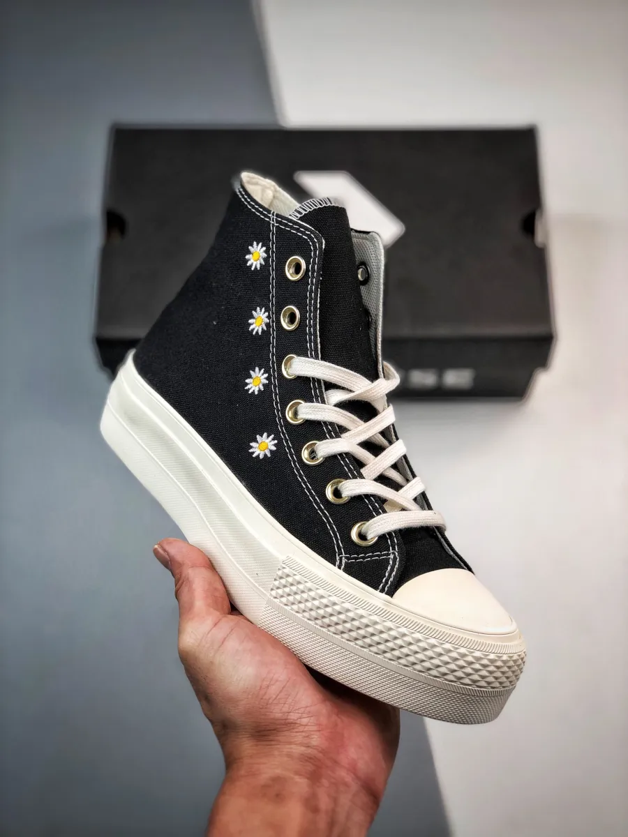 Converse Chuck Taylor All Star Lift Platform Festival Florals Black A06115C Online
