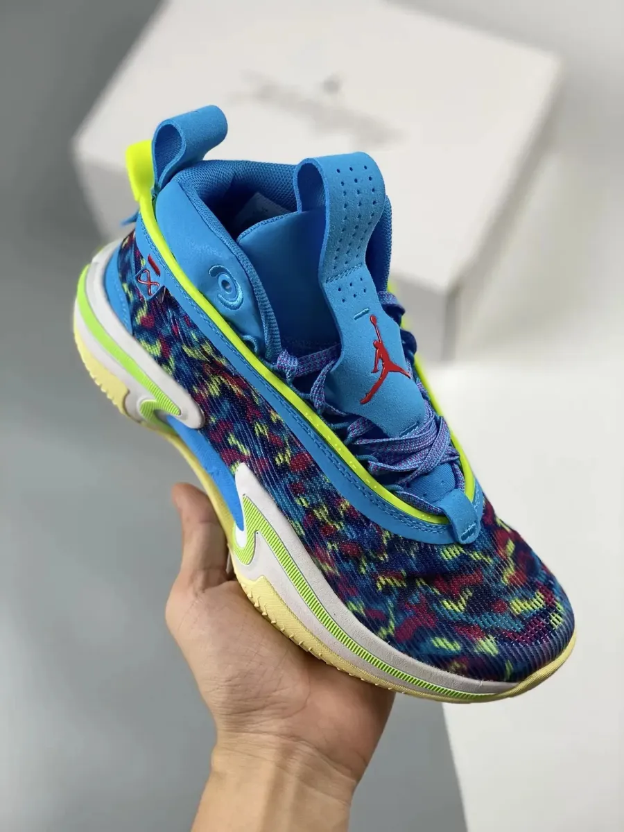 Air Jordan 36 'Luka' Laser Blue/Pink Prime/Black / Ame 430 DN6155-430