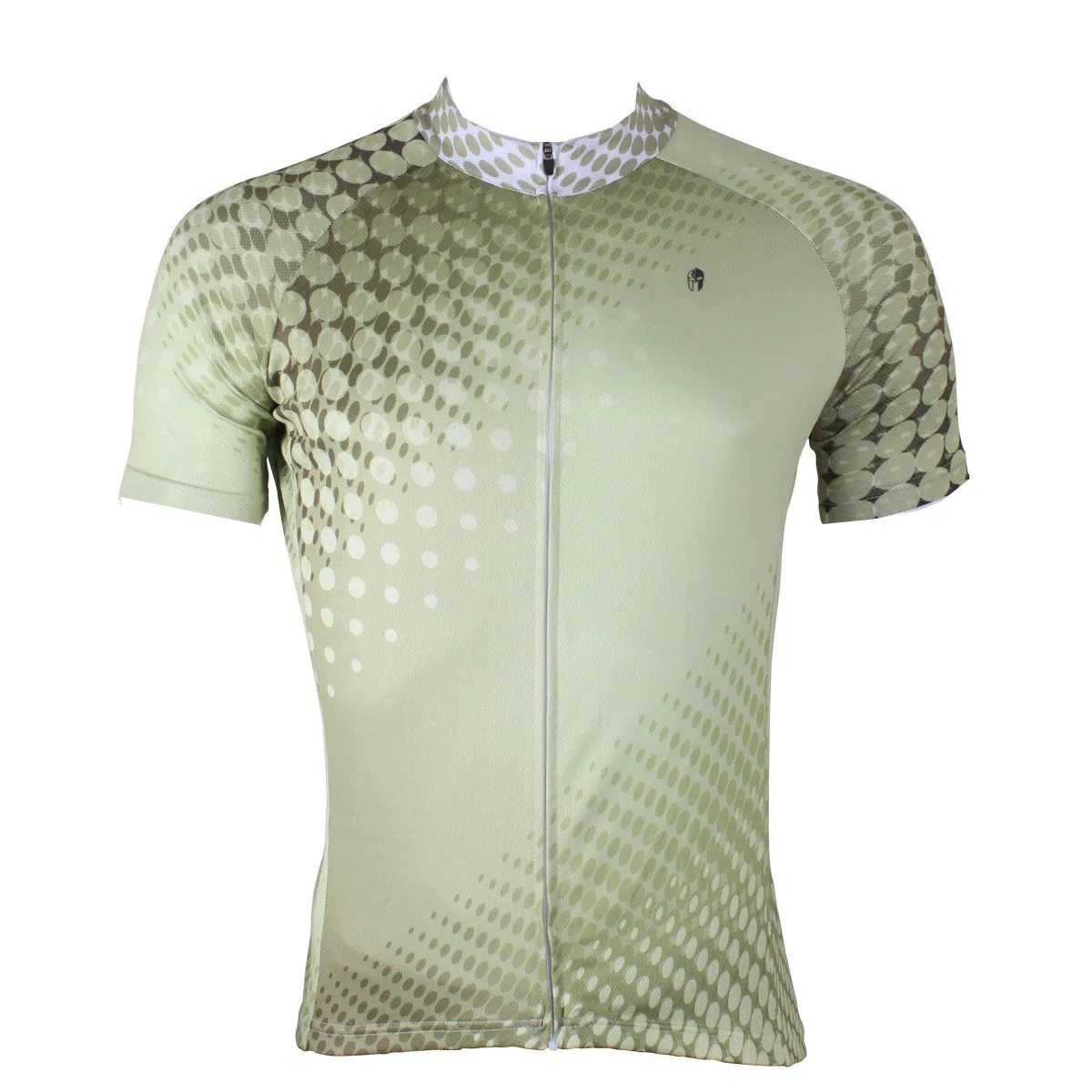 Ilpaladino Green Cool Men's Breathable Quick Dry Short-Sleeve Cycling Jersey Bicycling Shirts Summer Sport Upper Wear NO.291