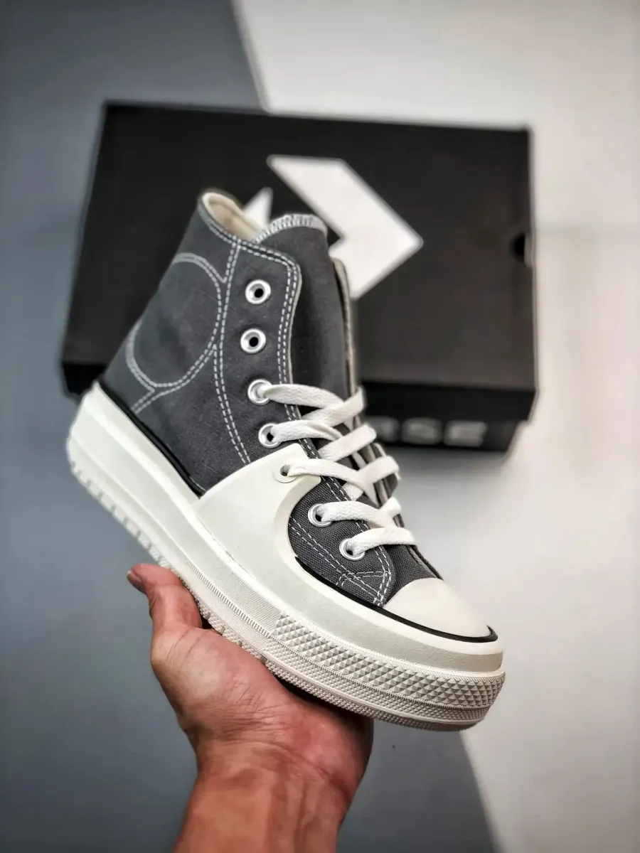 Converse Chuck Taylor All Star Construct Cyber Grey/White A05116C Restock