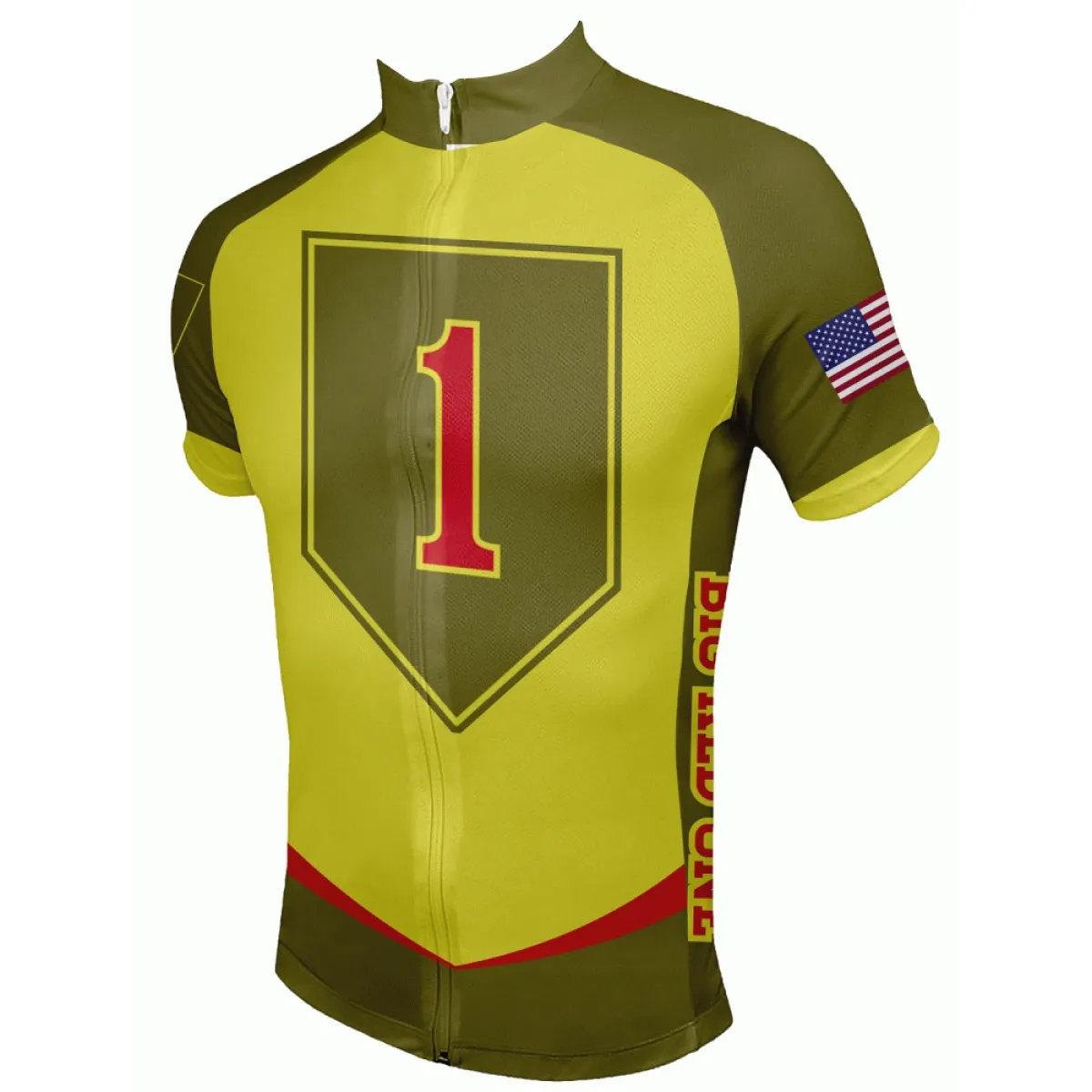 US Army Unit 1st Infantry Division Cycling Jerseys
